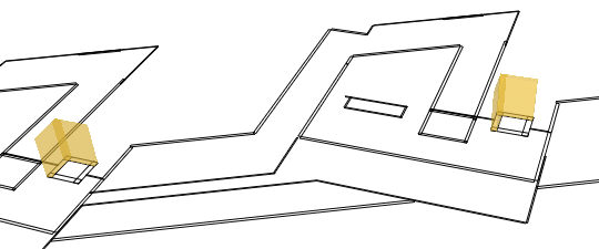 Similar Intersections in One Floor