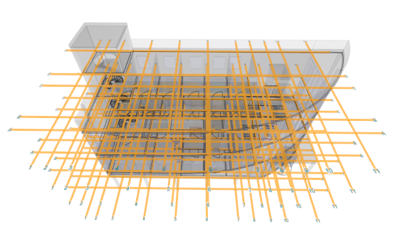 Gridlines with Grid Text