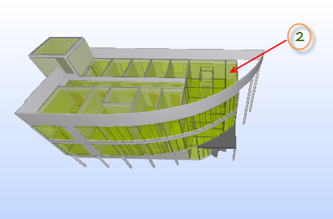 Spaces are shown